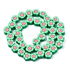 Handmade Polymer Clay Bead Strands&nbsp;CLAY-N011-48B-D01
