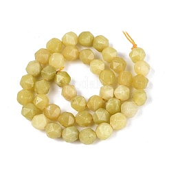 Natural Lemon Jade Beads Strands&nbsp;G-Q606-58A