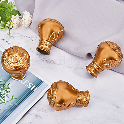 Plastic Curtain Rod Heads&nbsp;FIND-WH0021-27B