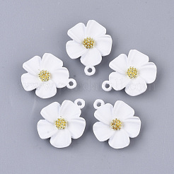 Spray Painted Alloy Pendants&nbsp;PALLOY-N0147-03