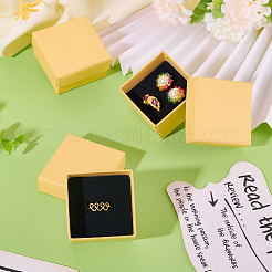 12Pcs Square Cardboard Earring Jewelry Gift Boxes&nbsp;AJEW-TA0001-78