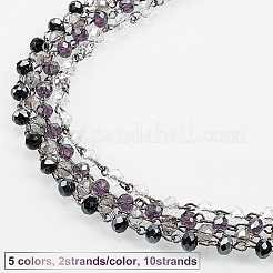 Handmade Glass Beaded Chains for Necklaces Bracelets Making&nbsp;AJEW-OC0001-78