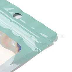 Rectangle Glitter Holographic PVC Resealable Packaging Bags&nbsp;ABAG-P011-01E-01