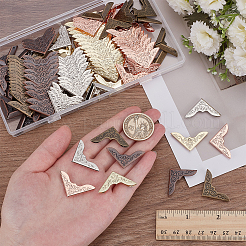 125Pcs 5 Colors Iron Triangle Corner Protector&nbsp;FIND-WR0012-30