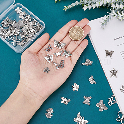 60pcs 30 Style Zinc Alloy Pendants Set&nbsp;PALLOY-PH0002-07