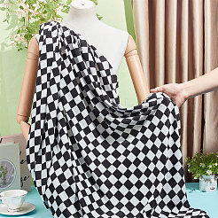 Tartan Pattern Polyester Fabrics&nbsp;DIY-WH0060-11