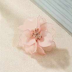 Flower Alloy with Acrylic Finger Rings for Women&nbsp;FS-WGEC64C-01