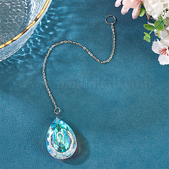 1Pc Transparent Glass Hanging Suncatchers&nbsp;AJEW-TADJ0001-02C