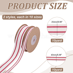 2 Rolls 2 Styles Cotton Ribbon&nbsp;OCOR-ME0001-99A