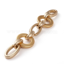 Handmade Opaque Spray Painted Acrylic Link Chains&nbsp;AJEW-JB00869-02