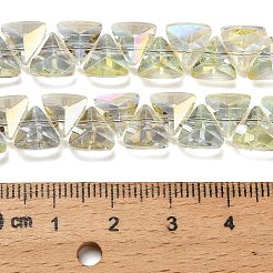 Electroplate Glass Beads Strands&nbsp;EGLA-P066-02A-FR01