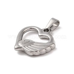 Non-Tarnish 304 Stainless Steel Pendants&nbsp;X-STAS-R232-07P