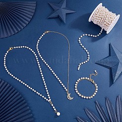 Plastic Imitation Pearl Beaded Chain&nbsp;JX303A