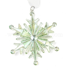 Christmas Transparent Plastic Pendant Decoration&nbsp;LS-HJEW-G022-01D