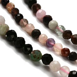 Natural & Synthetic Mixed Gemstone Beads Strands&nbsp;LS-G-RM2025-A16-3mm