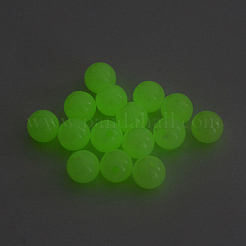 Luminous Acrylic Round Beads&nbsp;LACR-R002-4mm-01