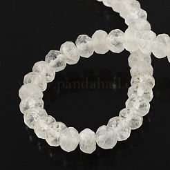 Natural Quartz Crystal Beads Strands&nbsp;X-G-R186-14