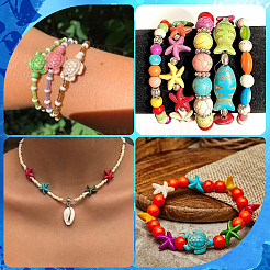 DIY Ocean Theme Bracelet Making Kit&nbsp;DIY-SC0023-34