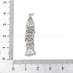 Brass Micro Pave Cubic Zirconia Pendants&nbsp;KK-A269-19P