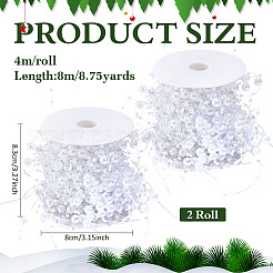 Polyester Cord Beads&nbsp;FIND-WH0816-064