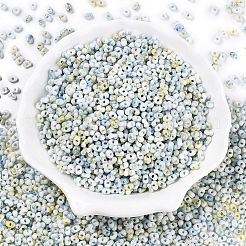 Two Tone Baking Paint Glass Seed Beads&nbsp;SEED-C003-01N
