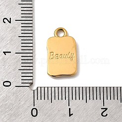 304 Stainless Steel Charms&nbsp;STAS-B094-21G