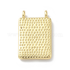 Rack Plating Brass Connector Charms&nbsp;KK-H443-01G-06