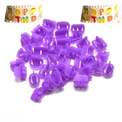 PP Plastic Cookie Cutters&nbsp;LETT-PW0002-53