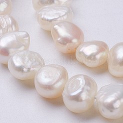 Natural Cultured Freshwater Pearl Beads Strands&nbsp;PEAR-P002-42