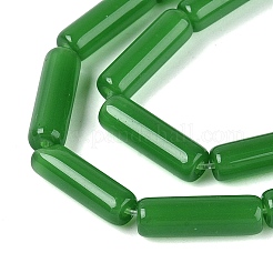 Imitation Jade Glass Beads Strands&nbsp;GLAA-N070-01A-B05