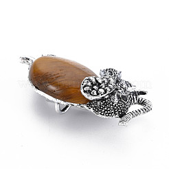 Elephant Alloy Brooch&nbsp;PALLOY-N166-001-B01-RS