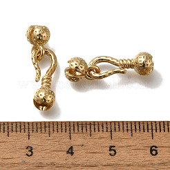 Brass S-Hook Clasps&nbsp;KK-H502-07G