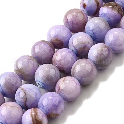 Natural Striped Stone Beads Strands&nbsp;G-D315-A01-02-6mm