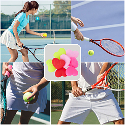 8Pcs 4 Colors Silicone Tennis Racquet Dampener&nbsp;AJEW-CN0005-01