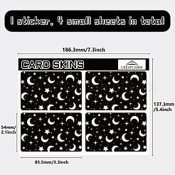 Rectangle PVC Plastic Waterproof Card Stickers&nbsp;DIY-WH0432-528