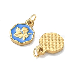 304 Stainless Steel Enamel Pendants&nbsp;STAS-K330-04G