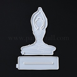 YOGA DIY Silicone Statue Molds&nbsp;DIY-G046-10