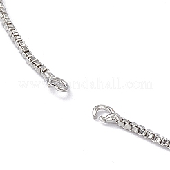 Brass Box Chains Slider Bracelet Makings&nbsp;KK-E068-VD013-1