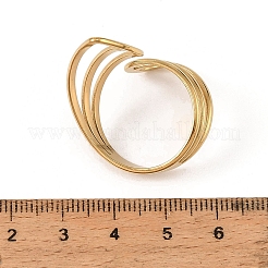 Irregular Brass Cuff Rings for Women&nbsp;KK-CBA8D1E-05G