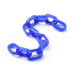 Handmade Acrylic Cable Chains&nbsp;AJEW-JB00535-02