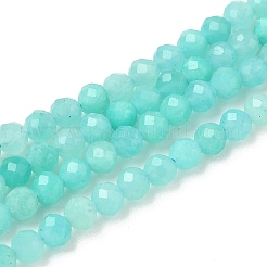 Natural Amazonite Beads Strands&nbsp;G-F509-25-4mm