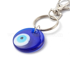 Handmade Lampwork Evil Eye Keychain&nbsp;KEYC-JKC00262