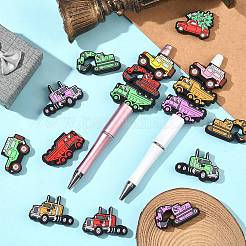 16Pcs 16 Styles Food Grade Eco-Friendly Silicone Beads&nbsp;SIL-CJ0002-92