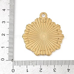304 Stainless Steel Pendant Cabochon Settings&nbsp;STAS-D366-10G