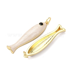 Brass Pendants&nbsp;KK-D019-29C-03G