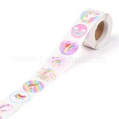 8 Styles Horse Paper Stickers&nbsp;X-DIY-L051-008