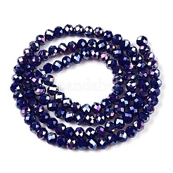 Electroplate Glass Beads Strands&nbsp;LS-EGLA-A044-P3mm-B07