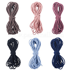 30M 6 Colors Polyester Elastic Cords&nbsp;EC-TA0001-07D