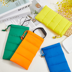 4 Colors Rectangle Down Cotton Eyeglass Cases&nbsp;ABAG-CN0001-26C