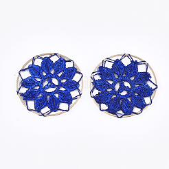 Polycotton(Polyester Cotton) Woven Pendant Decorations&nbsp;FIND-Q078-12B